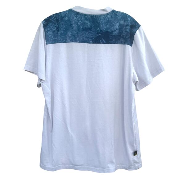 Maxi Milian Mens T-Shirt Short Sleeve White Tee Blue Front Pocket Size Large - Picture 2 of 8